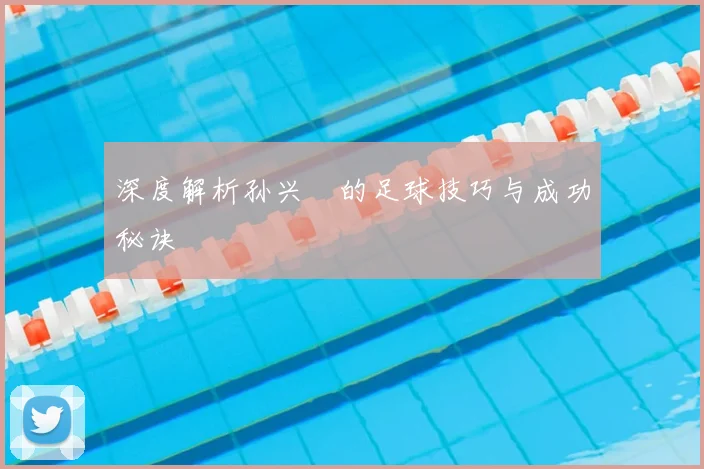 深度解析孙兴慜的足球技巧与成功秘诀